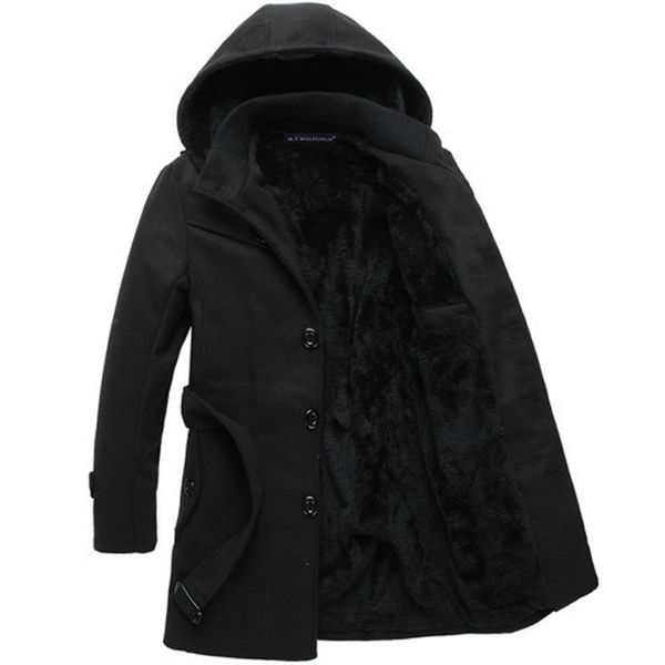good quality 2018 winter mens long sleeve hooded wool coats casual mens thick outerwear fashion fleece wool liner clothing, Black
good quality 2018 winter mens long sleeve hooded wool coats casual mens thick outerwear fashion fleece wool liner clothing, Black