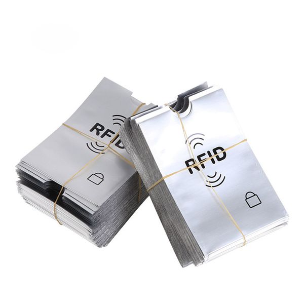 Anti Rfid Blocking Reader Lock Metal Card Holder Aluminium Rfid Protection Covers For Credit Cards Case Cardholder