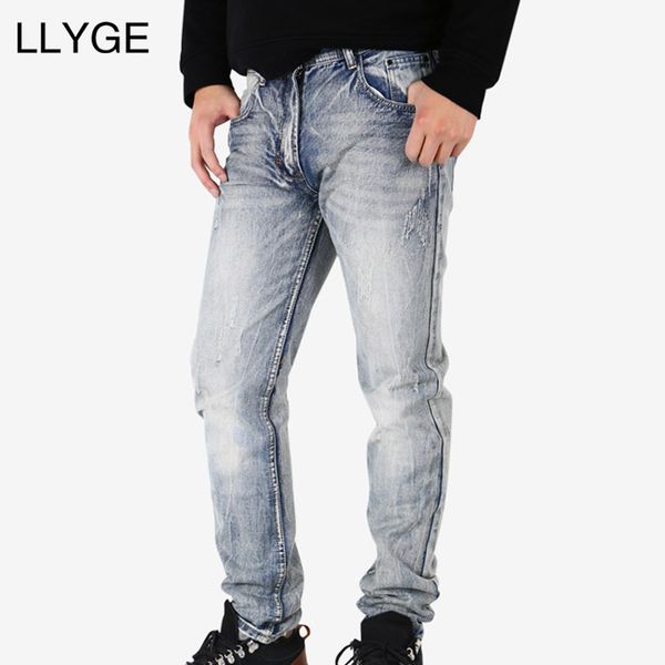 llyge men gray jeans 2018 spring slim fit hip hop strech denim jeans men ripped moto biker extra slim fit dropshipping, Blue
llyge men gray jeans 2018 spring slim fit hip hop strech denim jeans men ripped moto biker extra slim fit dropshipping, Blue