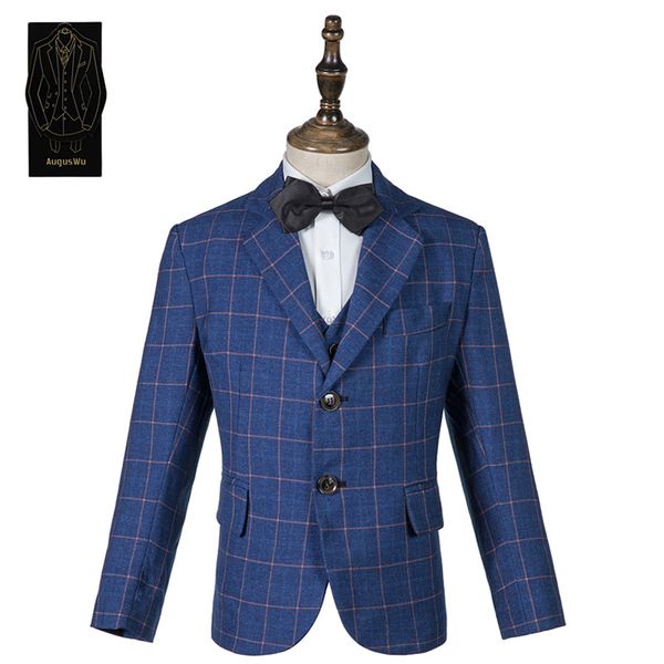 boy fashion slim suit three-piece suit (jacket + pants + vest) boy wool blend checkered suit support custom, Black
boy fashion slim suit three-piece suit (jacket + pants + vest) boy wool blend checkered suit support custom, Black