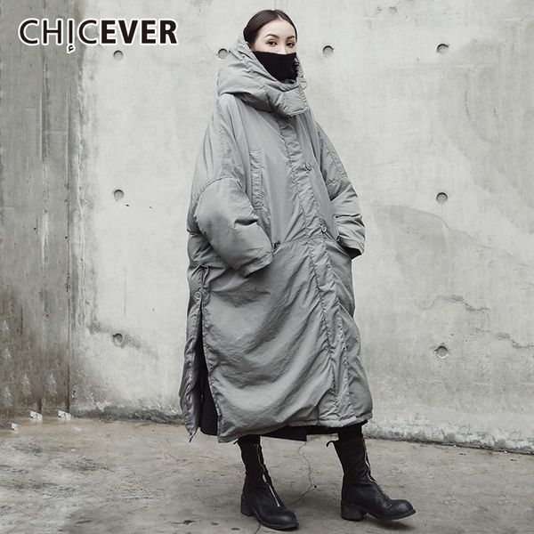 chicever women's winter jacket female coat hooded long sleeve hem split gray jackets for women fashion casual clothes new, Black
chicever women's winter jacket female coat hooded long sleeve hem split gray jackets for women fashion casual clothes new, Black