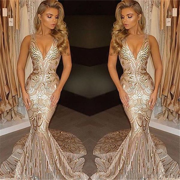 2018 new luxury gold prom dresses mermaid v neck african prom gowns vestidos special occasion dresses evening wear, Black
2018 new luxury gold prom dresses mermaid v neck african prom gowns vestidos special occasion dresses evening wear, Black
