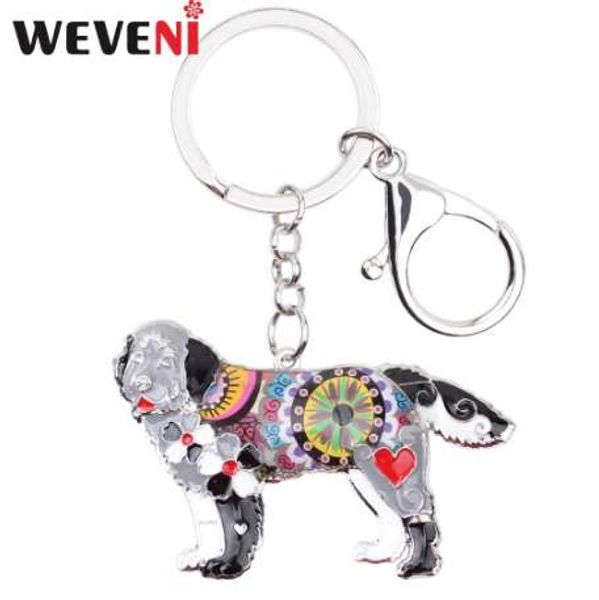 weveni enamel metal newfoundland dog key chain key ring for women handbag charm new fashion animal jewelry keychain accessories, Slivery;golden
weveni enamel metal newfoundland dog key chain key ring for women handbag charm new fashion animal jewelry keychain accessories, Slivery;golden