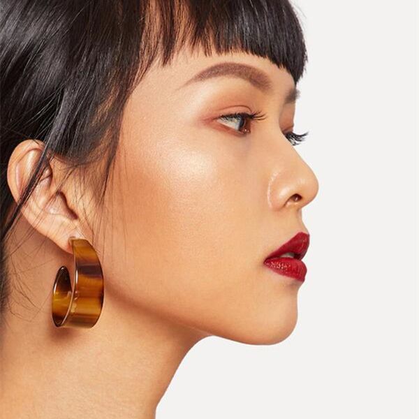 new acrylic sheet earrings c-shaped dangler women's simple jewelry fashion big design party accessories, Golden;silver
new acrylic sheet earrings c-shaped dangler women's simple jewelry fashion big design party accessories, Golden;silver