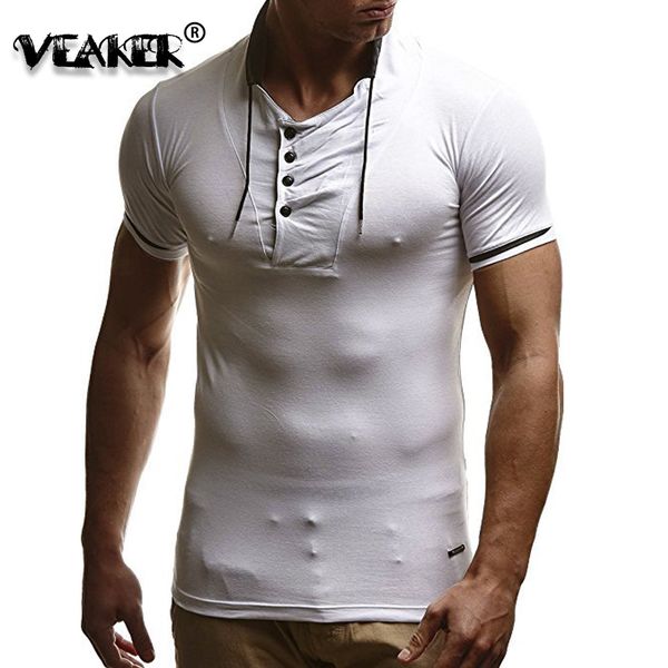 2018 new men's casual summer t shirts male short sleeves t shirt slim fit tshirt gyms m-2xl, White;black
2018 new men's casual summer t shirts male short sleeves t shirt slim fit tshirt gyms m-2xl, White;black