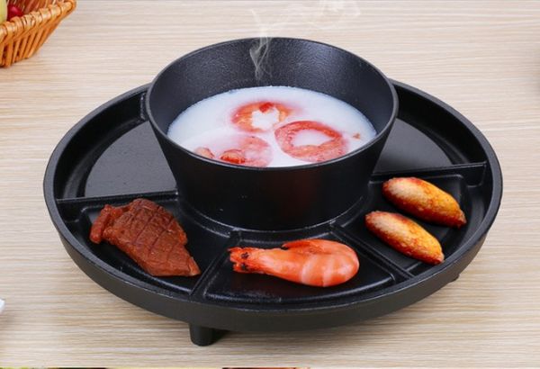 33.5cm cast iron grill +soup pot mutton ot barbecue bbq sizzling pan pot commercial l home 050
33.5cm cast iron grill +soup pot mutton ot barbecue bbq sizzling pan pot commercial l home 050