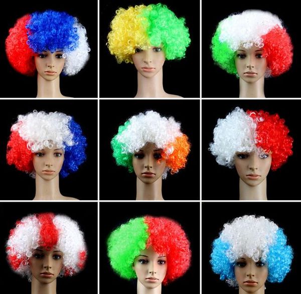at least 10 pieces per style world cup flag wig fans explosion head wig caps revelry sports outdoors athletic accs souvenirs
at least 10 pieces per style world cup flag wig fans explosion head wig caps revelry sports outdoors athletic accs souvenirs