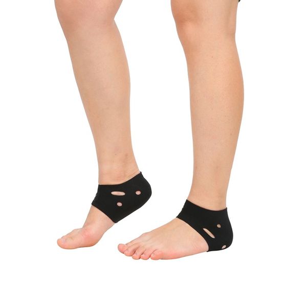 1 pair foot guard pads ankle support comfort breathable hole yoga black protector ultralight wrap for football running sport2017, Blue;black
1 pair foot guard pads ankle support comfort breathable hole yoga black protector ultralight wrap for football running sport2017, Blue;black