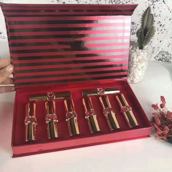 Famous brand makeup sets Matte lipstick 1set=8pcs Rouge Volupte Shine lipstick 3.5g Circular tube
Famous brand makeup sets Matte lipstick 1set=8pcs Rouge Volupte Shine lipstick 3.5g Circular tube