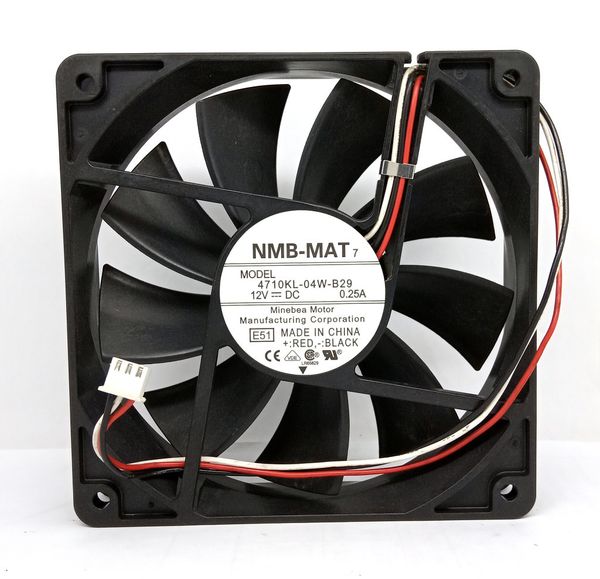 original nmb 4710kl-04w-b29 dc12v 0.25a 120x120x25mm 3lines speed signal computer cooling fan 
original nmb 4710kl-04w-b29 dc12v 0.25a 120x120x25mm 3lines speed signal computer cooling fan