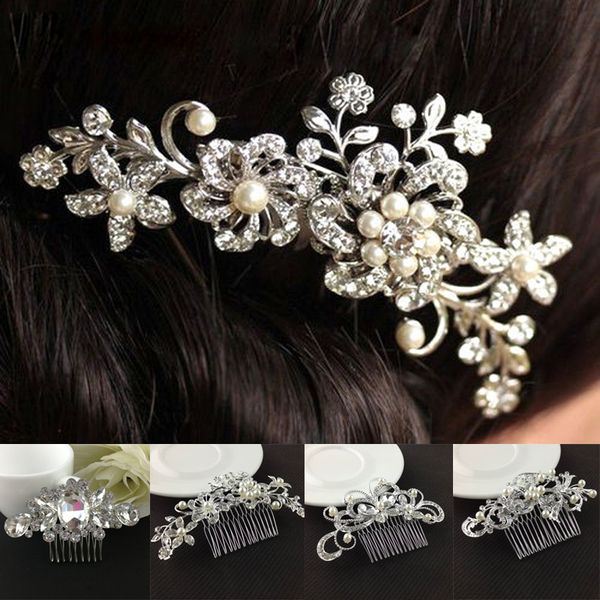 arherigele 1pc silver crystal flower hair clips headwear for women wedding hair accessories rhinestone hairpins beauty comb
arherigele 1pc silver crystal flower hair clips headwear for women wedding hair accessories rhinestone hairpins beauty comb