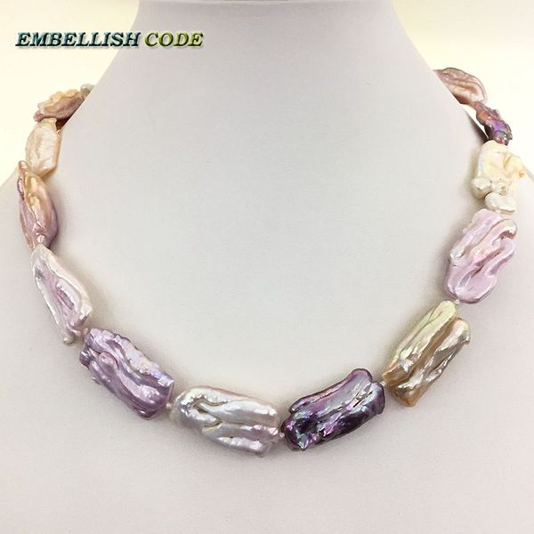 whole salenew irregular rectangle shape crude fresh water pearl choker fine jewelry statement necklace mixed color best luster for women, Golden;silver
whole salenew irregular rectangle shape crude fresh water pearl choker fine jewelry statement necklace mixed color best luster for women, Golden;silver