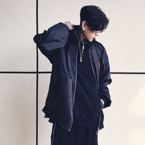 cool embroidery jacket autumn spring ma1 jacket bomber coat thin women men hip hop fashion streetwear us size xs-xl sale, Black;brown
cool embroidery jacket autumn spring ma1 jacket bomber coat thin women men hip hop fashion streetwear us size xs-xl sale, Black;brown