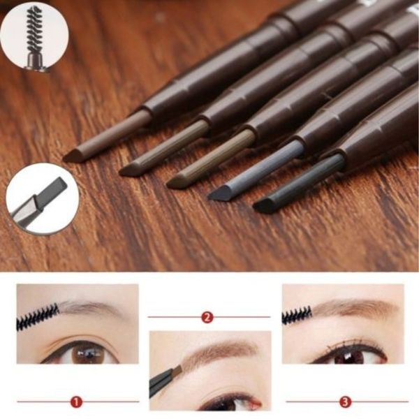 5 colors beauty women waterproof eye brow black brown eye liner eyebrow pencil with brush long lasting makeup cosmetic tools pen
5 colors beauty women waterproof eye brow black brown eye liner eyebrow pencil with brush long lasting makeup cosmetic tools pen