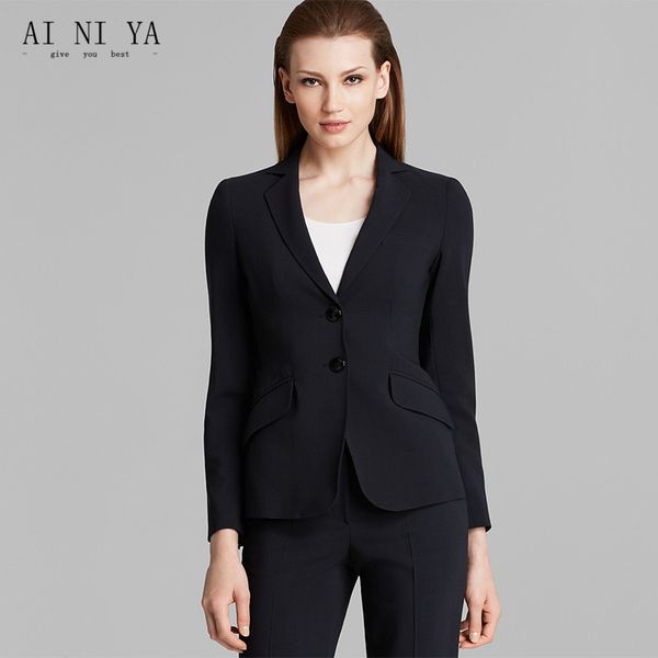 jacket+pants women business suits office formal work wear 2 piece set uniform styles slim ladies elegant pant suits two buttons, White;black
jacket+pants women business suits office formal work wear 2 piece set uniform styles slim ladies elegant pant suits two buttons, White;black