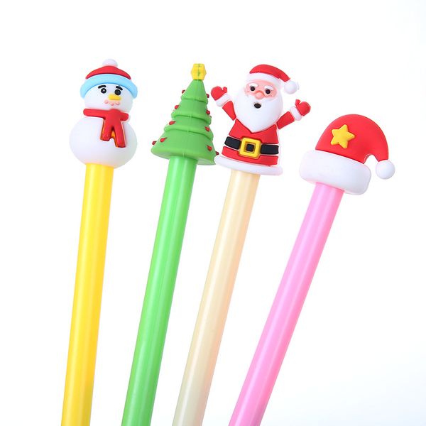 4 pcs gel pens cartoon christmas snowman santa claus black color gel-ink pens for writing cute stationery office school supplies
4 pcs gel pens cartoon christmas snowman santa claus black color gel-ink pens for writing cute stationery office school supplies