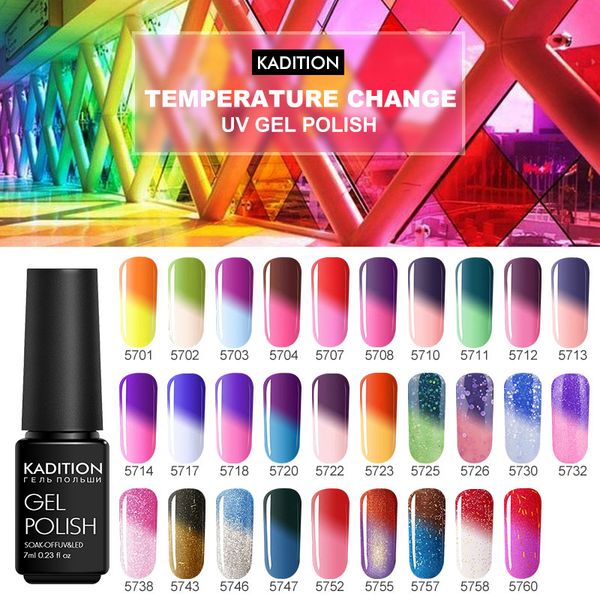 kadition 29 colors soak-off gel nail led gel lacquer uv nail polish chameleon temperature change color uv polish, Red;pink
kadition 29 colors soak-off gel nail led gel lacquer uv nail polish chameleon temperature change color uv polish, Red;pink