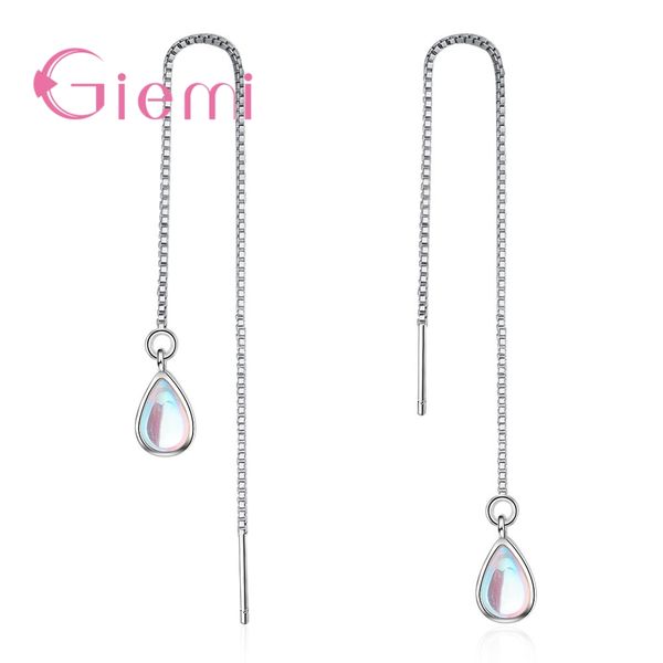giemi trendy women chain earrings drop shape pendant 925 sterling silver opal romantic fashion girl ladies gift
giemi trendy women chain earrings drop shape pendant 925 sterling silver opal romantic fashion girl ladies gift