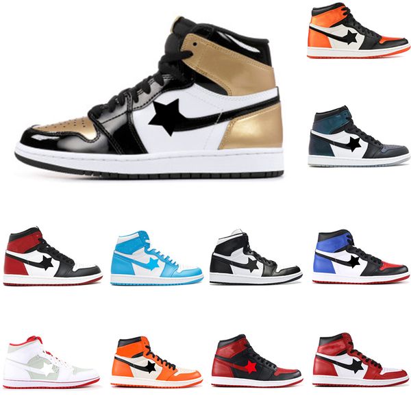 Wheat Gold Cheap 1s Top 3 Men Basketball Shoes Bred Toe Chicago Banned Royal Blue Fragment UNC New Love City Of Flight
Wheat Gold Cheap 1s Top 3 Men Basketball Shoes Bred Toe Chicago Banned Royal Blue Fragment UNC New Love City Of Flight