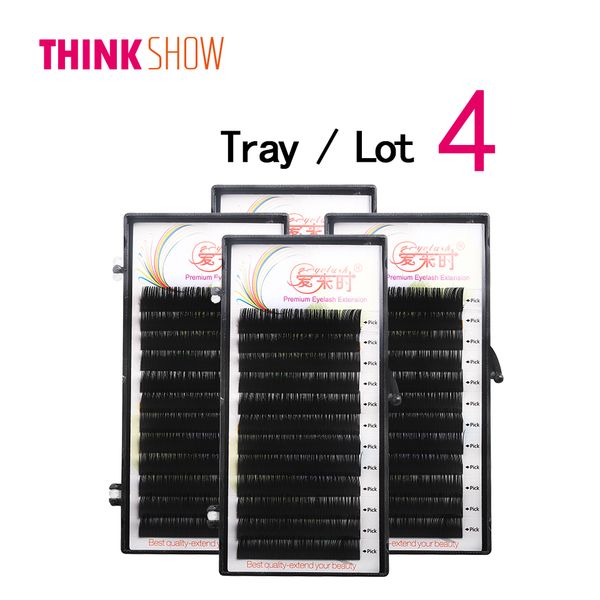 4 trays all size silk volume eyelashes extension russia 3d individual eyelash natural color false eye lashes ing
4 trays all size silk volume eyelashes extension russia 3d individual eyelash natural color false eye lashes ing