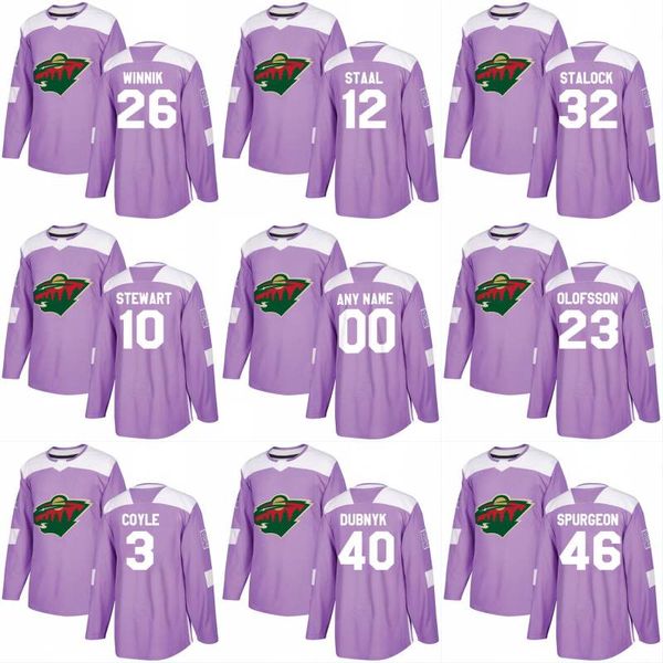 2018 Fights Cancer Jersey 23 Gustav Olofsson 39 Nate Prosser 4 Mike Reilly 46 Jared Spurgeon Minnesota Wild Custom Hockey Jerseys
2018 Fights Cancer Jersey 23 Gustav Olofsson 39 Nate Prosser 4 Mike Reilly 46 Jared Spurgeon Minnesota Wild Custom Hockey Jerseys