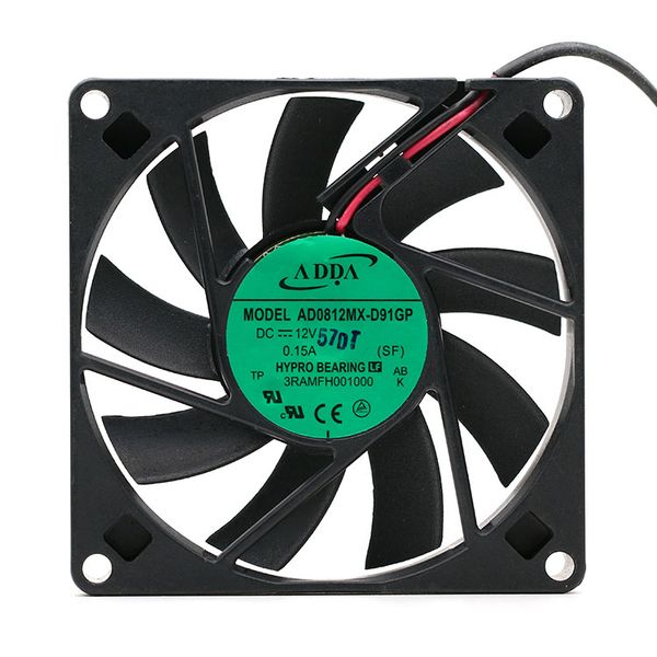 original adda ad0812mx-d91gp 8015 12v 0.15a 2 wire ultra thin slim silent quiet case cooling fan
original adda ad0812mx-d91gp 8015 12v 0.15a 2 wire ultra thin slim silent quiet case cooling fan
