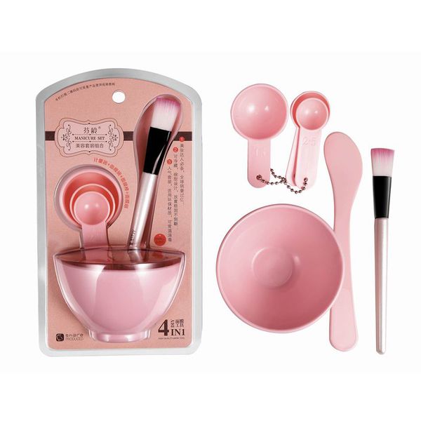 women beauty set diy facial mask tool face mask bowl+ stir stick + brush + measuring spoon makeup tool kits -27
women beauty set diy facial mask tool face mask bowl+ stir stick + brush + measuring spoon makeup tool kits -27