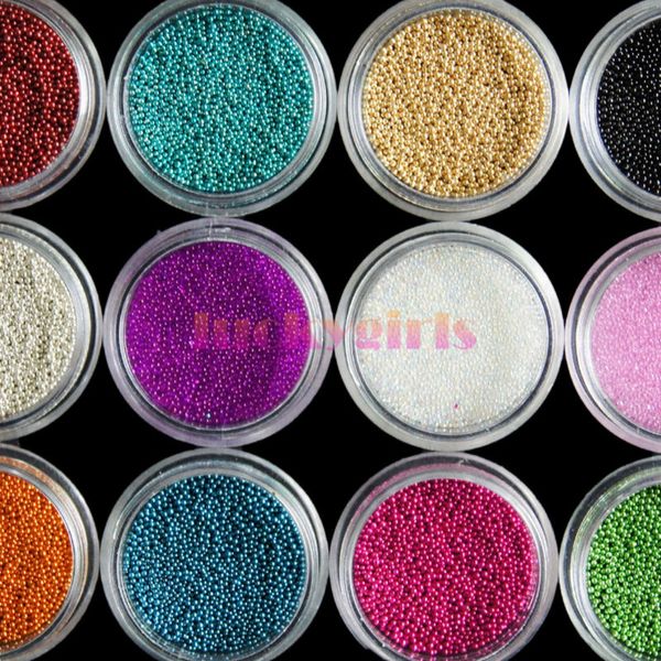 12 colors mini bean fashion nail art micro caviar beads pearl decorations tips, Silver;gold
12 colors mini bean fashion nail art micro caviar beads pearl decorations tips, Silver;gold