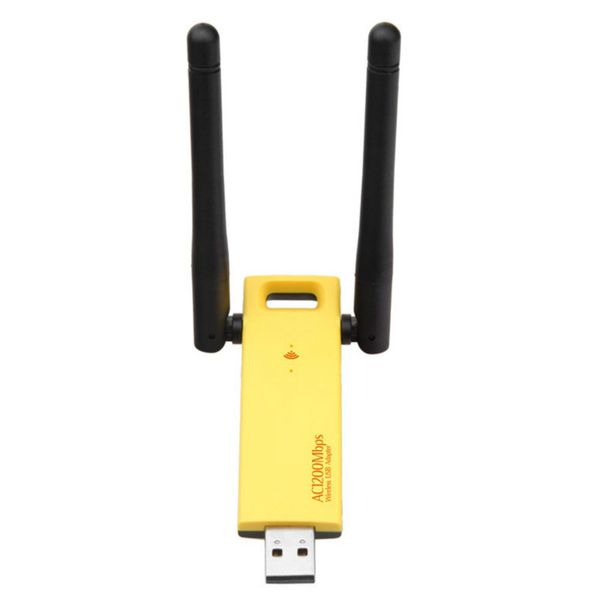 

Dual Band 1200Mbps Wireless USB 3.0 Gigabit Wifi Adapter 2.4G/5Ghz RTL8812AU Network Card Dongle With High Gain Antenna for Computer PC