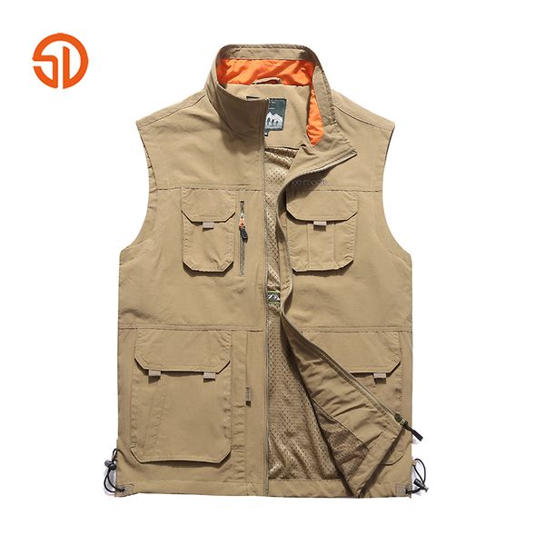 large size 5xl 6xl tactical jacket vest men waistcoat multi pocket sleeveless jacket breathable outwear pgrapher reporter, Black;white
large size 5xl 6xl tactical jacket vest men waistcoat multi pocket sleeveless jacket breathable outwear pgrapher reporter, Black;white