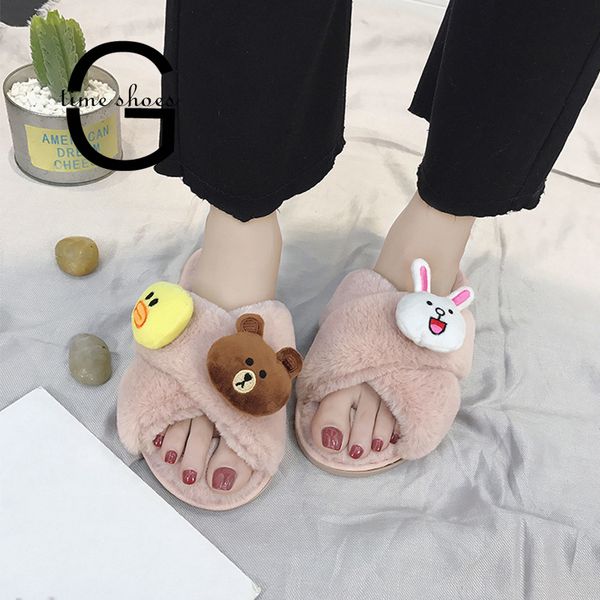 gtime home slippes winter women carton slippers with faux fur fashion warm shoes woman slip on flats female cute shoes se547, Black
gtime home slippes winter women carton slippers with faux fur fashion warm shoes woman slip on flats female cute shoes se547, Black