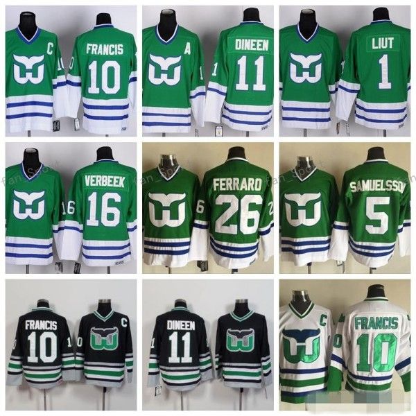 hartford whalers hockey jerseys 10 ron francis 26 ray ferraro 5 ulf samuelsson 16 pat verbeek 11 kevin dineen 1 mike liut jersey, Black;red
hartford whalers hockey jerseys 10 ron francis 26 ray ferraro 5 ulf samuelsson 16 pat verbeek 11 kevin dineen 1 mike liut jersey, Black;red