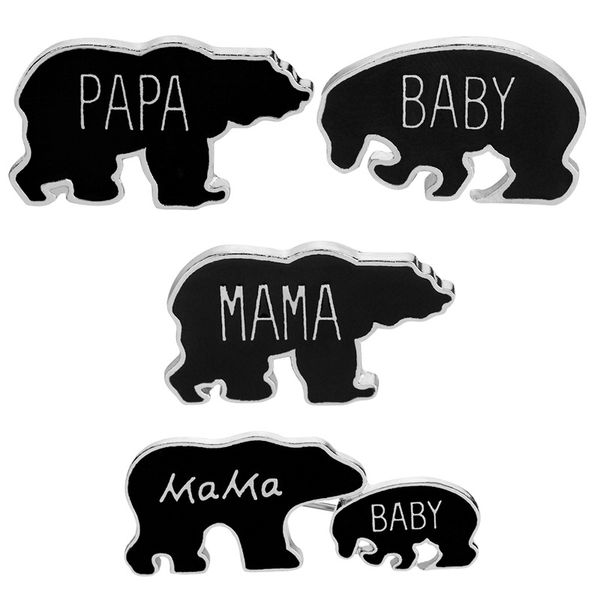 papa mama baby bear cute animal lapel badge brooches pinback buttons pins family jewelry christmas gift, Gray
papa mama baby bear cute animal lapel badge brooches pinback buttons pins family jewelry christmas gift, Gray