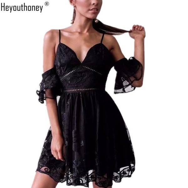 heyouthoney 2018 women v-neck ruffle lace bra camisole mini dress off shoulder short bodycon dress party dresses clothing, White;black
heyouthoney 2018 women v-neck ruffle lace bra camisole mini dress off shoulder short bodycon dress party dresses clothing, White;black