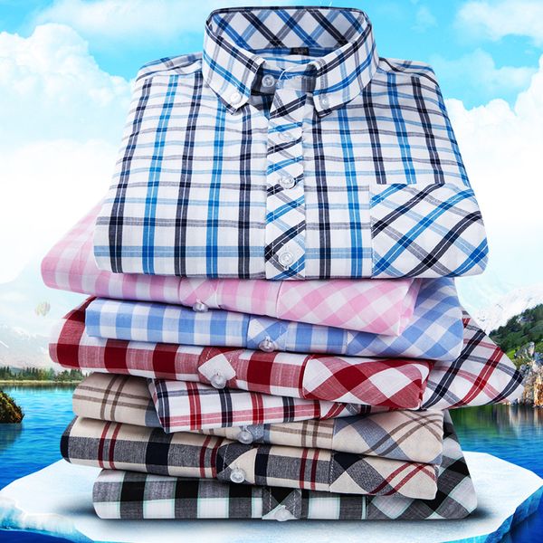 new arrival summer cotton plaid men short sleeve shirt fashion casual turn-down collar broadcloth plus size l xl 2xl 3xl 4xl, White;black
new arrival summer cotton plaid men short sleeve shirt fashion casual turn-down collar broadcloth plus size l xl 2xl 3xl 4xl, White;black