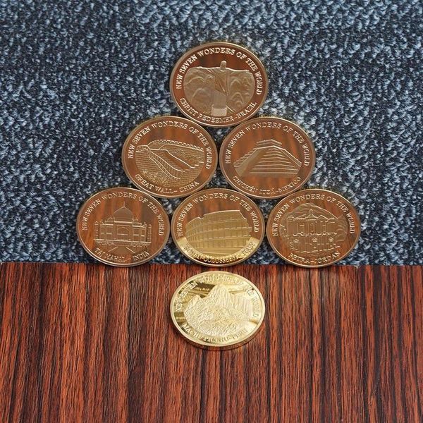 new seven wonders of the world commemorative coin memorial souvenirs collectibles copy wonders of the world coin
new seven wonders of the world commemorative coin memorial souvenirs collectibles copy wonders of the world coin