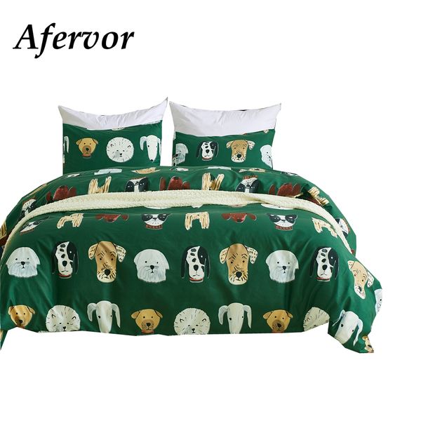various cute dogs printed bedding set deep green animal duvet cover set and pillowcases bed twin king size
various cute dogs printed bedding set deep green animal duvet cover set and pillowcases bed twin king size