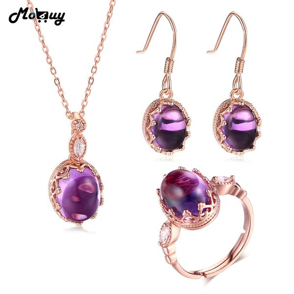 mobuy purple oval amethyst natural gemstone 4pcs jewelry sets 100% 925 sterling silver fine jewelry for women v031enr, Black
mobuy purple oval amethyst natural gemstone 4pcs jewelry sets 100% 925 sterling silver fine jewelry for women v031enr, Black