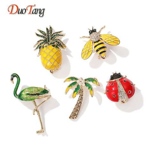 duotang pineapple crowned crane coconut tree ladybug bee brooches rhinestone for women bird animal pins jewelry accessories gift, Gray
duotang pineapple crowned crane coconut tree ladybug bee brooches rhinestone for women bird animal pins jewelry accessories gift, Gray