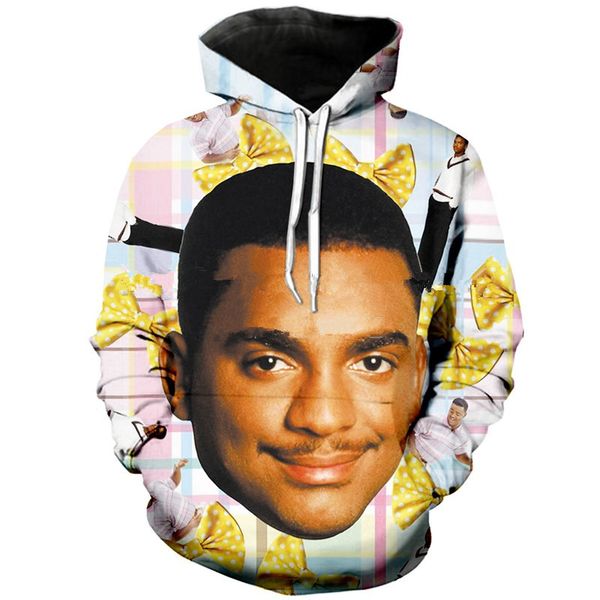fashion fresh prince 3d print hoodies fashion clothing women/men sweatshirt casual pullovers k305, Black
fashion fresh prince 3d print hoodies fashion clothing women/men sweatshirt casual pullovers k305, Black