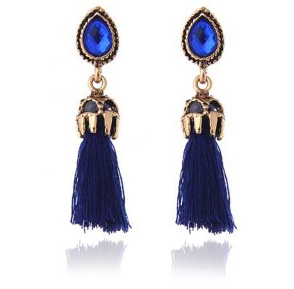 long tassel earrings for women pendientes fashion jewelry black and red colors female gifts, Golden
long tassel earrings for women pendientes fashion jewelry black and red colors female gifts, Golden