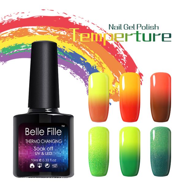 belle fille 10ml temperature color changing nail gel polish long-lasting soak-off uv chameleon gel varnish vernis semi permanent, Red;pink
belle fille 10ml temperature color changing nail gel polish long-lasting soak-off uv chameleon gel varnish vernis semi permanent, Red;pink