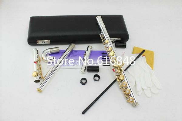 fl-371 small curved head 16 key holes open flute c tune silver body gold lacquer key flute instrument flauta
fl-371 small curved head 16 key holes open flute c tune silver body gold lacquer key flute instrument flauta