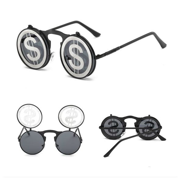 retro steam punk flip sunglasses metal dollar wheel cobweb more shape cool sun glasses wholesale eyewear, White;black
retro steam punk flip sunglasses metal dollar wheel cobweb more shape cool sun glasses wholesale eyewear, White;black