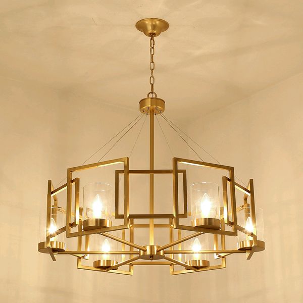 Pendant light living room lamps restaurant lamp american style brief pendant light