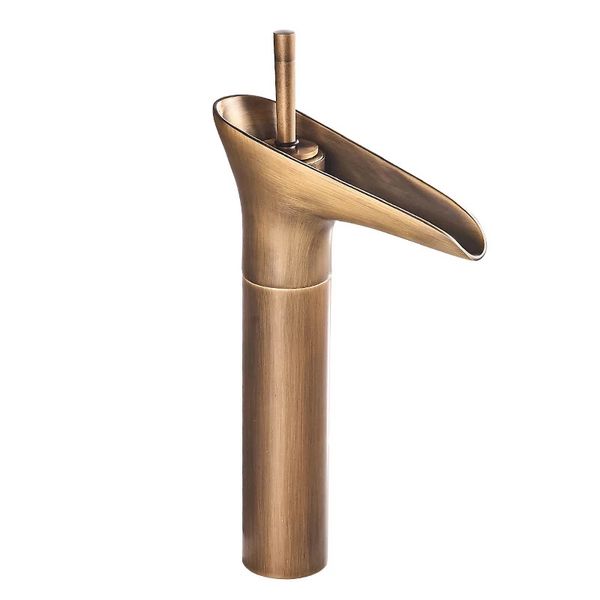 Basin Faucets Modern Antique Brass Faucets Mixer Taps Waterfall Spout Water Tap Bathroom Sink Faucet Gold Bath Crane
Basin Faucets Modern Antique Brass Faucets Mixer Taps Waterfall Spout Water Tap Bathroom Sink Faucet Gold Bath Crane