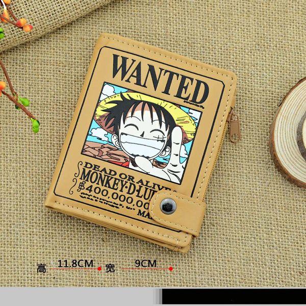 2016 new ice anime one piece road warrant purse wallet cartoon pirate flag vertical wallet, Red;black
2016 new ice anime one piece road warrant purse wallet cartoon pirate flag vertical wallet, Red;black