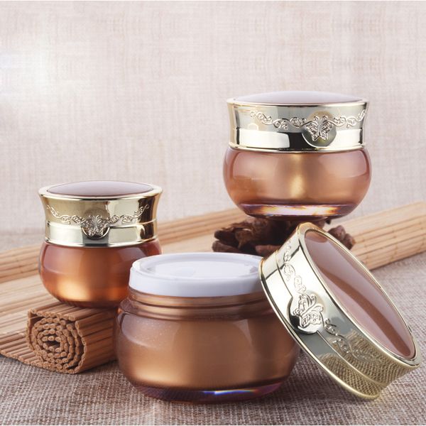 10g 15g 30g luxury empty gold cosmetic plastic packaging container with screw cap,personalized cream jars acrylic bottle
10g 15g 30g luxury empty gold cosmetic plastic packaging container with screw cap,personalized cream jars acrylic bottle