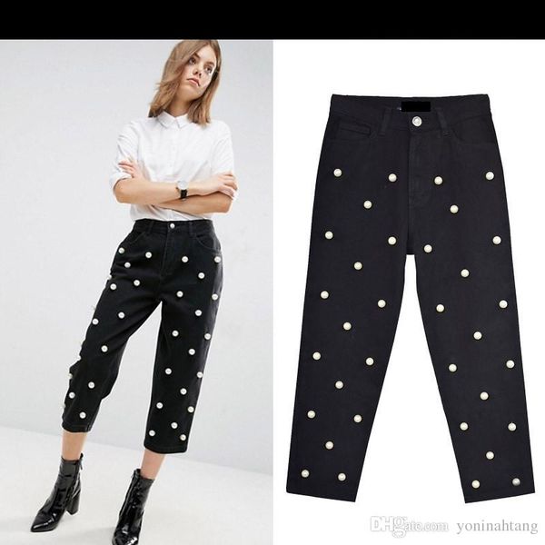 wholesale summer women casual high waist wide leg big pearl rivets denim ripped capris jean pants trouser, Blue
wholesale summer women casual high waist wide leg big pearl rivets denim ripped capris jean pants trouser, Blue