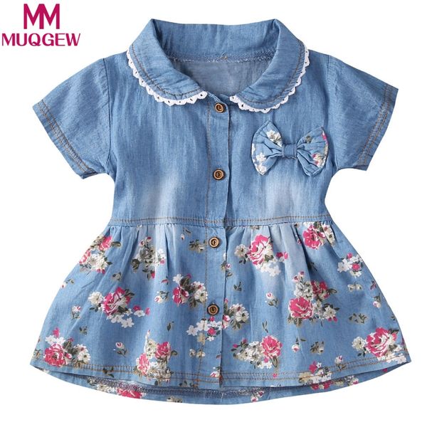 muqgew 1 year birthday dress for babies prince toddler baby girls floral print bowknot short sleeve princess denim dress outfit, Red;yellow
muqgew 1 year birthday dress for babies prince toddler baby girls floral print bowknot short sleeve princess denim dress outfit, Red;yellow